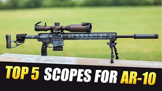 5 Best Scopes for AR10 in 2022  Madman Review [upl. by Duquette]