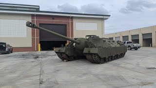 95 Ton T28 Super Heavy Tank towed by M88 Hercules ARV at NACC Ft Benning [upl. by Nivled]