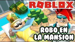 Robo en la Mansión de Robux  Rob The Mansion Obby Roblox  Juegos Roblox en Español [upl. by Animas]