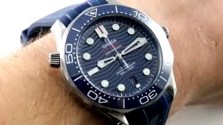 Omega Seamaster Diver 300m 21032422003001 Luxury Watch Review [upl. by Yotal892]