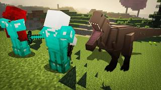 Surviving Dinosaurs in Minecraft [upl. by Aisad56]