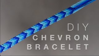 DIY Chevron Friendship Bracelet [upl. by Bills]