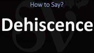 How to Pronounce Dehiscence CORRECTLY [upl. by Winni]