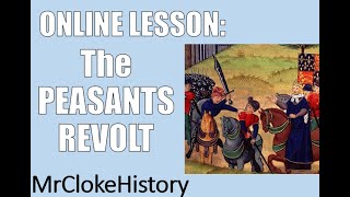 KS3 History  The Peasants Revolt [upl. by Cicero526]