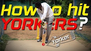 How to hit YORKERS  Cricket Batting tips  Nothing But Cricket [upl. by Ritter]