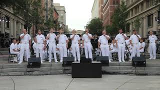 The Sea Chanters sing quotBoston Harborquot a traditional sea shanty June 25 2019 with lyrics [upl. by Waters]