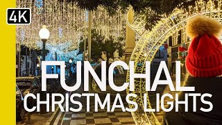 Magnificent Christmas Lights In Funchal Madeira  Whats Christmas really like [upl. by Jansson]