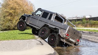 Mercedes G63 AMG 6x6  Crazy Offroad Test Drive [upl. by Formenti]