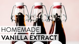 Homemade Vanilla Extract  Sallys Baking Recipes [upl. by Aslin]