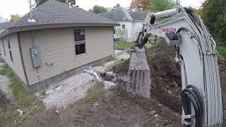 Installing Water And Sewer Lines [upl. by Isnyl]