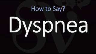 How to Pronounce Dyspnea CORRECTLY Meaning amp Pronunciation [upl. by Osner934]