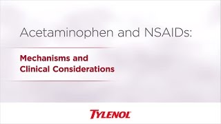 Acetaminophen amp NSAID Differences  TYLENOL® Professional [upl. by Winfield]