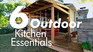 6 Incredible Outdoor Kitchens  DIY Network [upl. by Dwain]