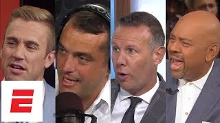 The best reactions from Cristiano Ronaldos hat trick vs Spain  ESPN Voices [upl. by Meehyrb]