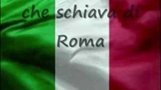 Fratelli d italia   Inno di Mameli   lyrics [upl. by Nosreme]