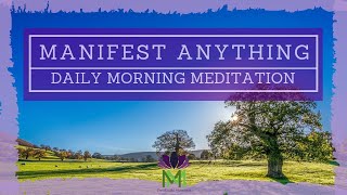 20 Minute Morning Meditation For Manifesting  Morning Meditation  Mindful Movement [upl. by Bonnibelle]