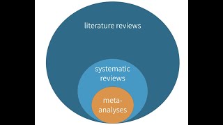 Whats the Difference between a Literature Review Systematic Review and MetaAnalysis [upl. by Fredi]