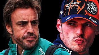 FERNANDO ALONSO SAYS MAX VERSTAPPEN MUST BEHAVE F1 News [upl. by Gnahc408]