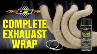 Exhaust Wrap in three easy steps [upl. by Macfarlane757]