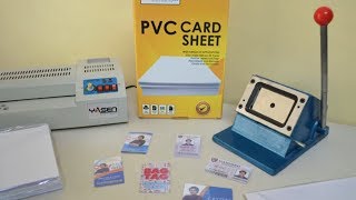 PVC ID Printing Tutorial  How to Print in PVC ID [upl. by Polk]