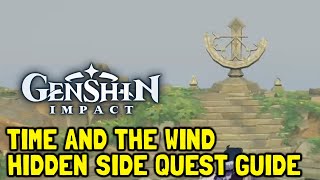 Genshin Impact Time And The Wind Hidden Side Quest Guide Secret Island Location [upl. by Ycul]