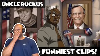 Uncle Ruckus Compilation  Funniest Moments REACTION Boondocks [upl. by Adnawad763]