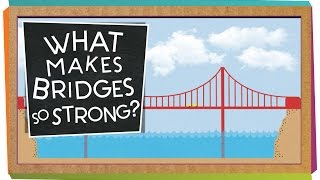 What Makes Bridges So Strong  Engineering for Kids  STEAM  SciShow Kids [upl. by Lean]