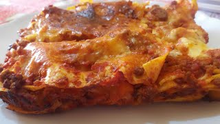 Lasagne al ragù senza besciamellaricetta Sicilianabuonissime [upl. by Alurta]