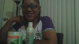 Hawaiian Silky Creme Conditioning No Lye Relaxer  Review [upl. by Eirena457]