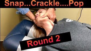 Full Spine Chiropractic Adjustment with LOUD CRACKS [upl. by Sluiter]