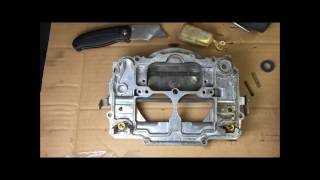 how to rebuild carter edelbrock carburetor [upl. by Kcirdot]