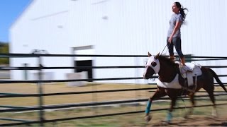 Haley Ganzel A Trick Riding Legacy [upl. by Josepha]