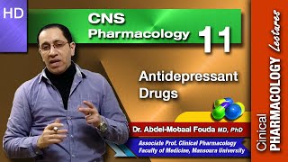 CNS Pharmacology Ar  Lec 11 Antidepressant Drugs [upl. by Corri]