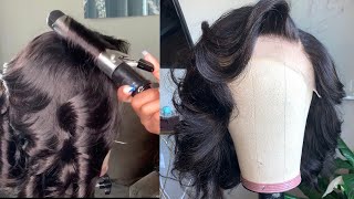 How To Curl A Wig [upl. by Ellecrad]