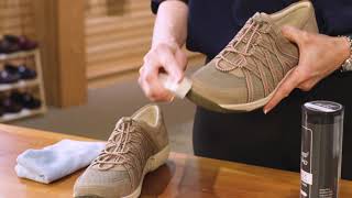 How to Apply Dansko Suede amp Nubuck Spray [upl. by Atiekram775]