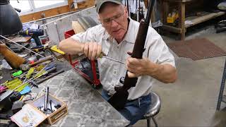 Watch Art disassemble a Pre 64 Winchester model 70 [upl. by Thornburg]