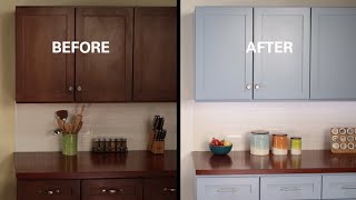 KILZ® How To Refinish Kitchen Cabinets [upl. by Camella]