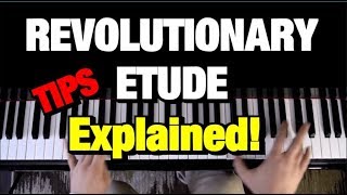 Chopin Etude Op 10 No 12 Revolutionary Piano Tutorial How to Play Lesson [upl. by Wernick]