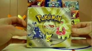 Ep79 Opening a Pokemon 1st Ed Neo Genesis Booster Box 12 [upl. by Hafler]