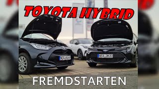 Toyota Hybrid Fremdstarten [upl. by Assennav]