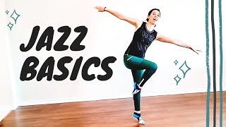 Jazz Dance Basics for Absolute Beginners  Follow Along Terminology Tutorial [upl. by Sibley]