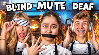 BLIND DEAF MUTE BAKING CHALLENGE PART 3  w LANA RAE CARTER [upl. by Polky]