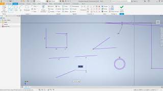 Autodesk Inventor 2020 5 2D Constraints [upl. by Waldemar]