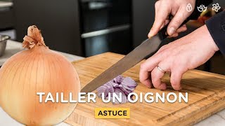 TUTO  COMMENT COUPER UN OIGNON [upl. by Arzed]