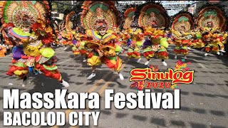 MassKara Festival BACOLOD CITY  SINULOG 2020 STREET DANCING  SINULOG 2025 THROWBACK [upl. by Rimahs760]