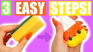 SUPER EASY SQUISHY TUTORIAL  Kawaii Halloween 20 [upl. by Aihsekat]