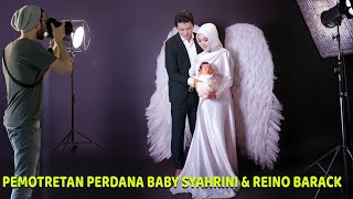 Proses Pemotretan Syahrini amp Reino Barack Bersama Sang Bayi [upl. by Penelopa]