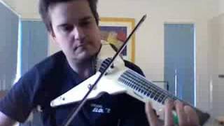 Distorted Electric Violin Improvisation [upl. by Jaf]