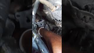 Nissan Rogue starter replace [upl. by Katusha]