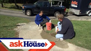 How To Level a Stone Walkway  Ask This Old House [upl. by Balbinder]